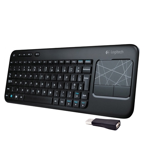 Logitech Wireless Touch Keyboard w/3.5 inchMulti-touch Touchpad