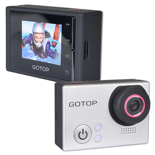 Gotop Silver Edition Full HD 1080p Sports Action Waterproof Cam